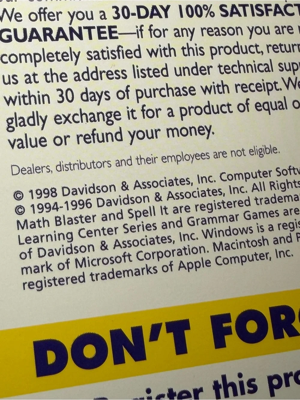 Davidson Learning Center Series: Spelling and Grammar CD-ROM Windows/Mac 1998